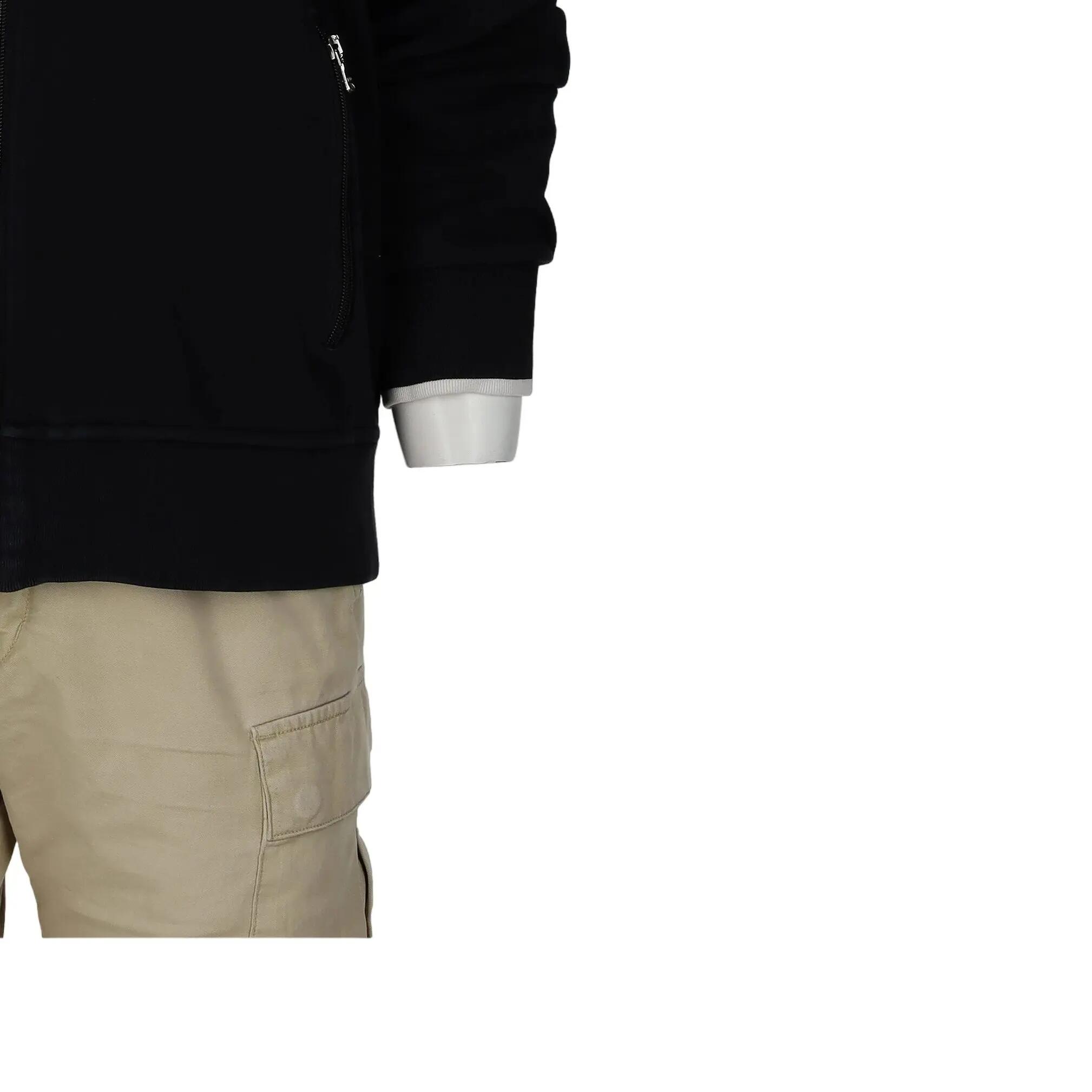Second life - Men's Full-Zip Sweatshirt with Stand-Up Collar - Very good 8/14