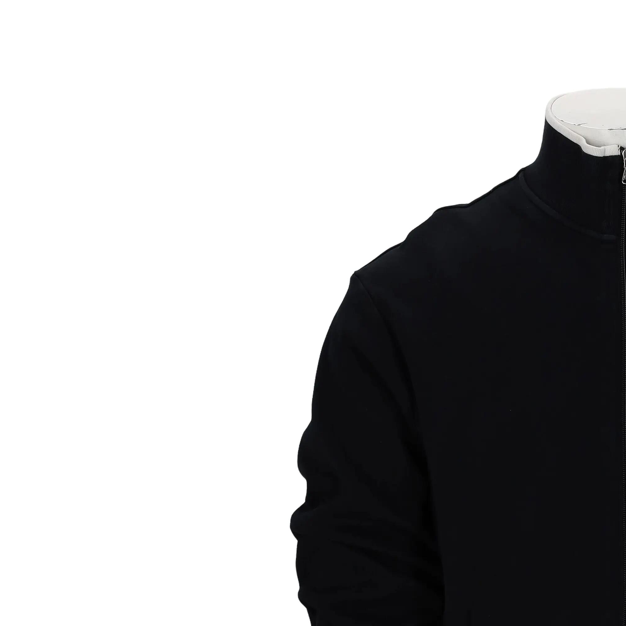 Second life - Men's Full-Zip Sweatshirt with Stand-Up Collar - Very good 5/14