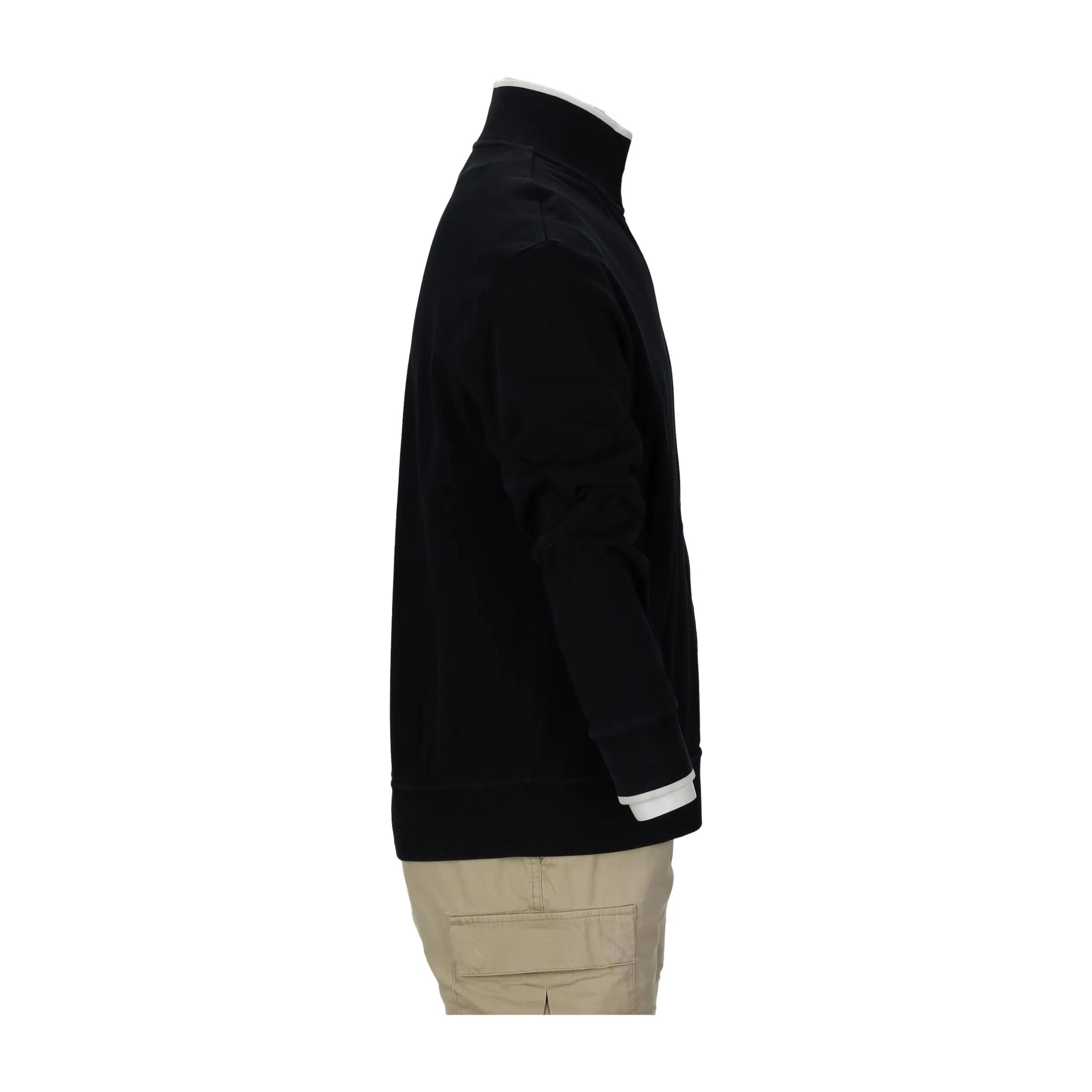 Second life - Men's Full-Zip Sweatshirt with Stand-Up Collar - Very good 4/14