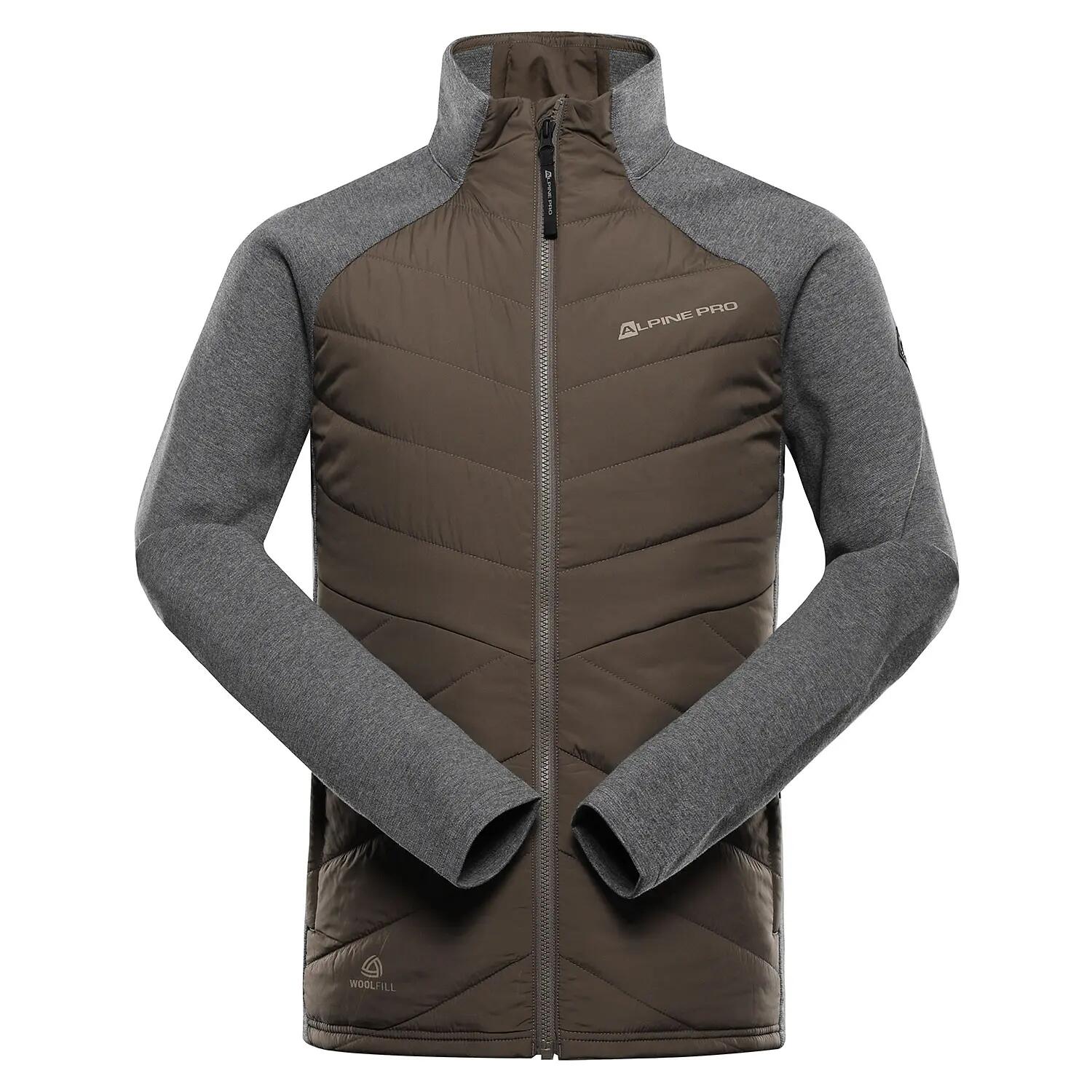 Bluza męska sportowa z wełną Alpine Pro Jorw 2 2/6
