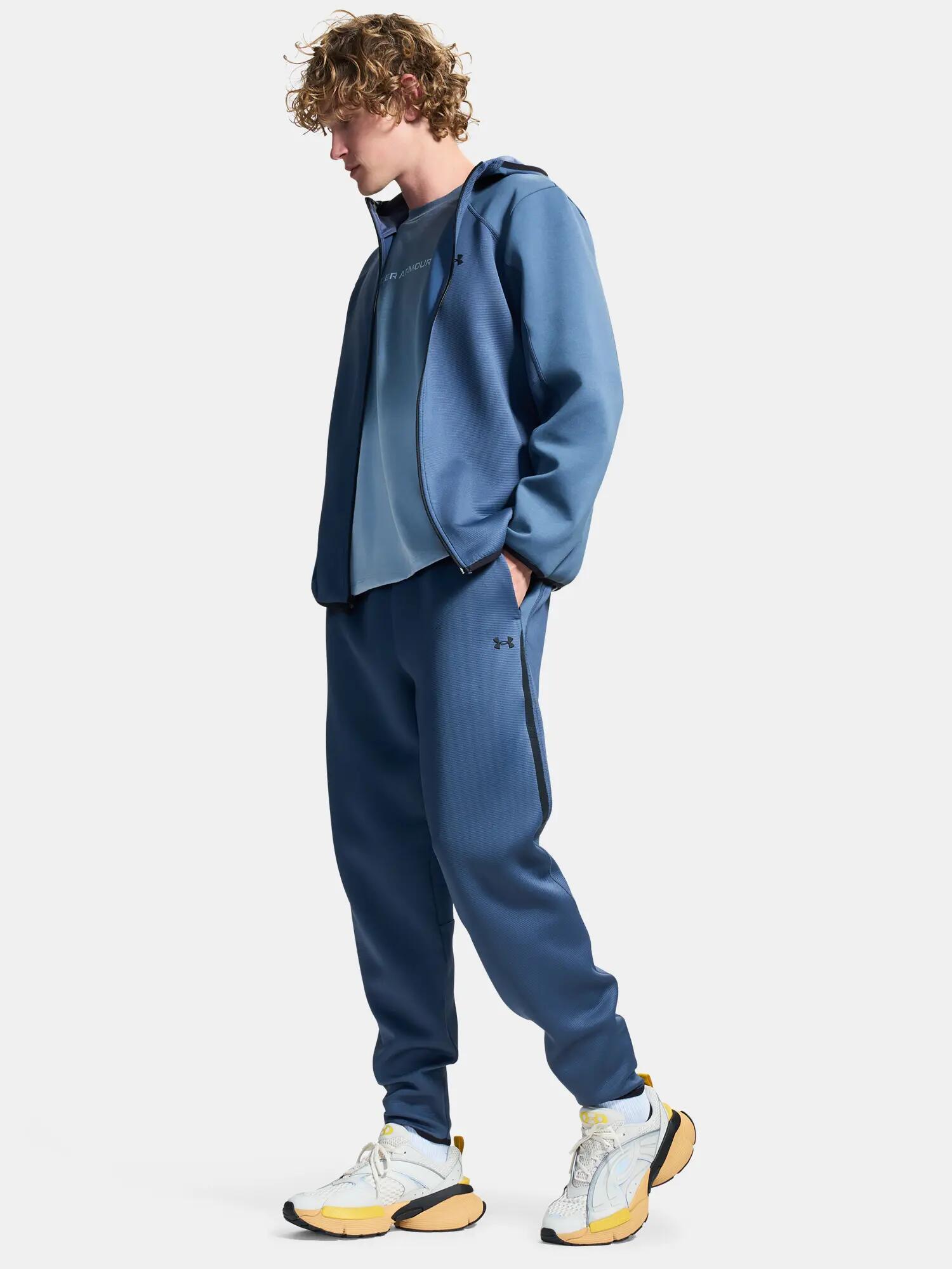 Férfi Under Armour UA Unstoppable Flc Txtrd FZ pulóver 6/6