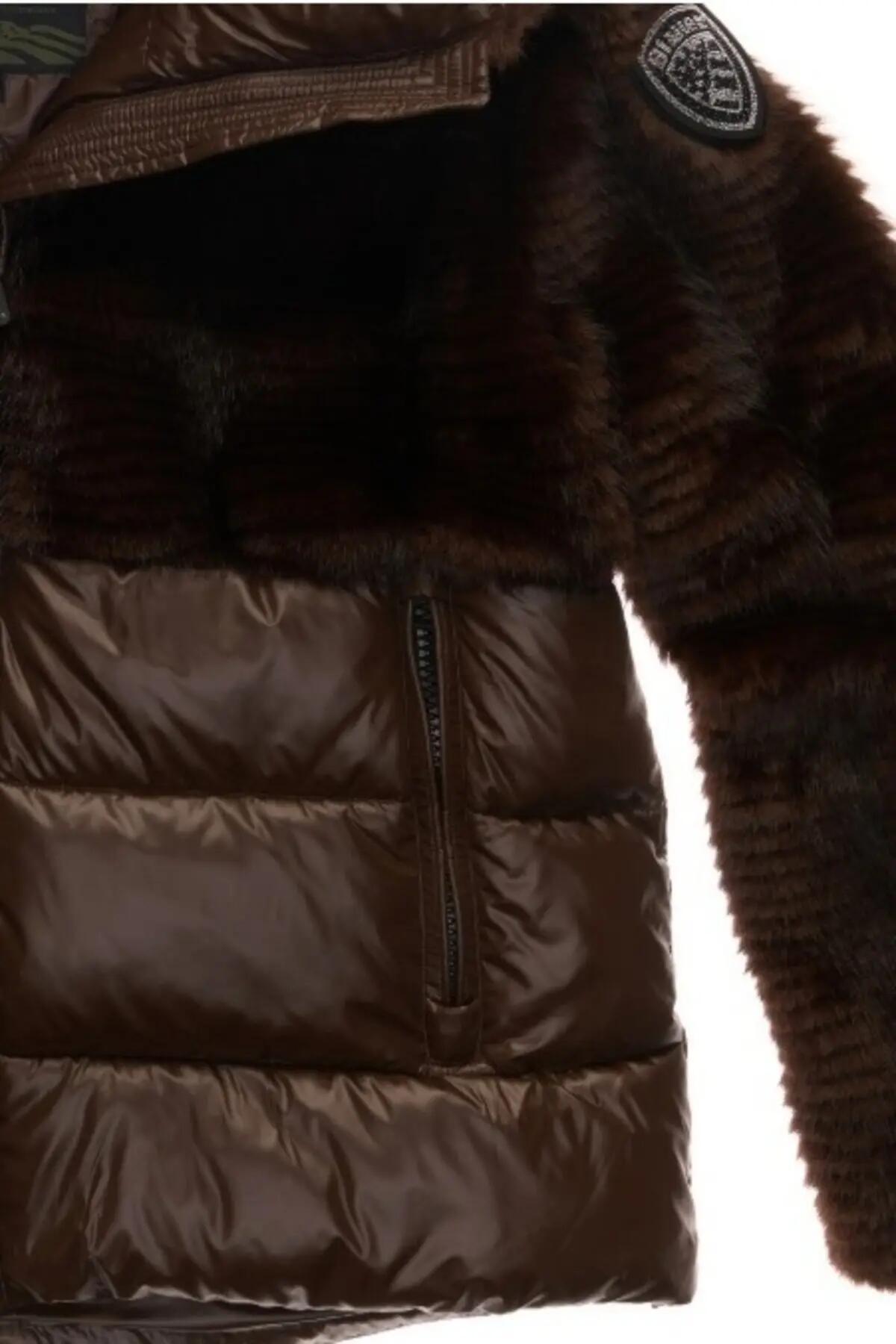 Jaqueta Blauer Modelo Fanevil Cor Castanho 5/5