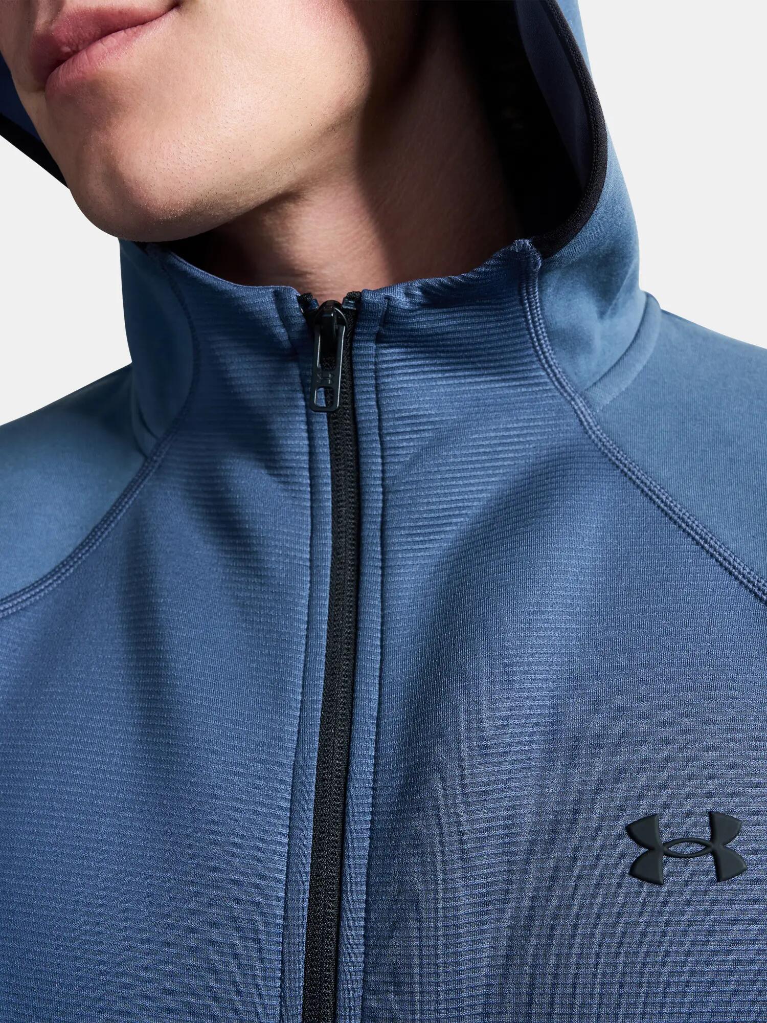 Férfi Under Armour UA Unstoppable Flc Txtrd FZ pulóver 5/6