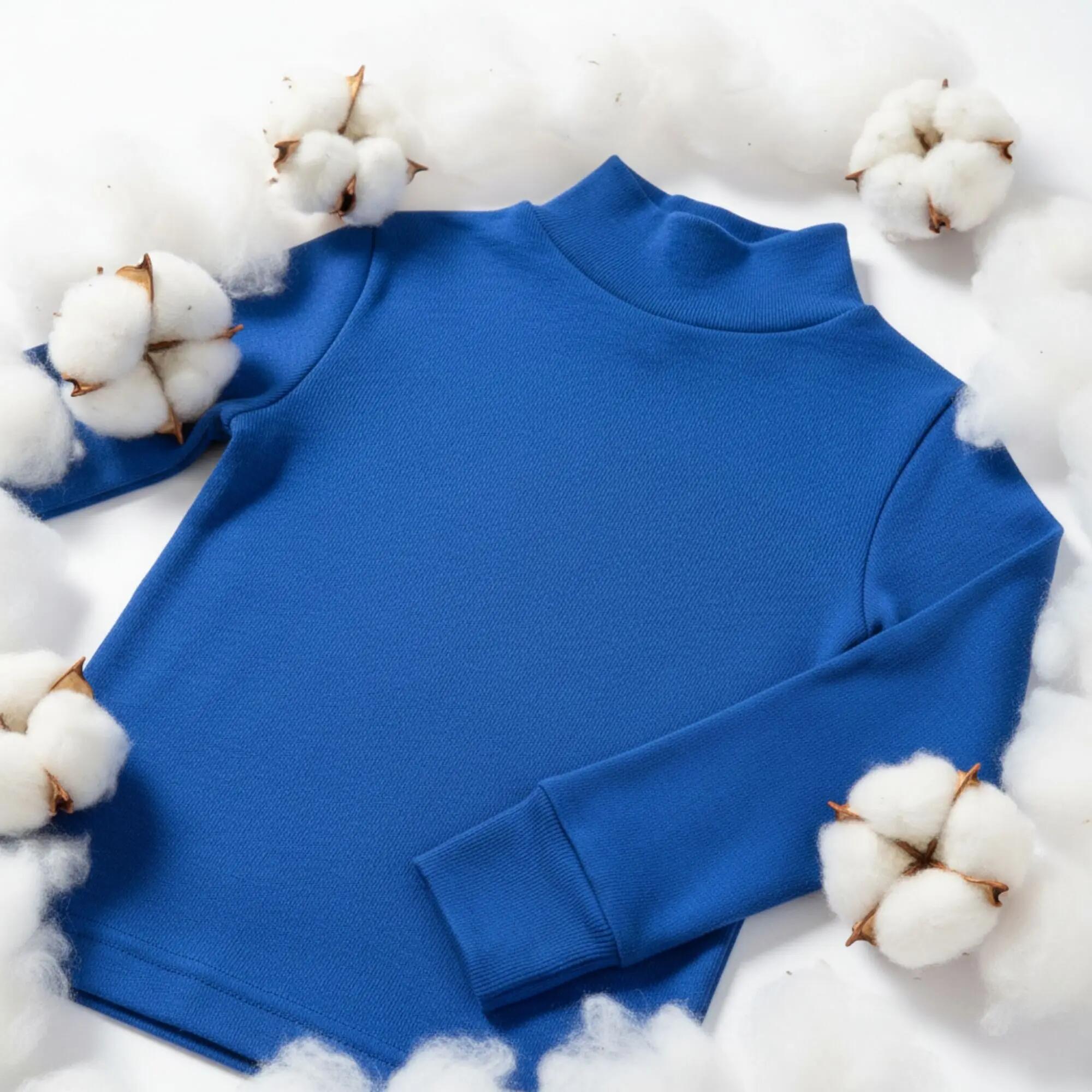 Camiseta Térmica Manga Larga para Niños BABIDU Punt Nou Azulón 4/7