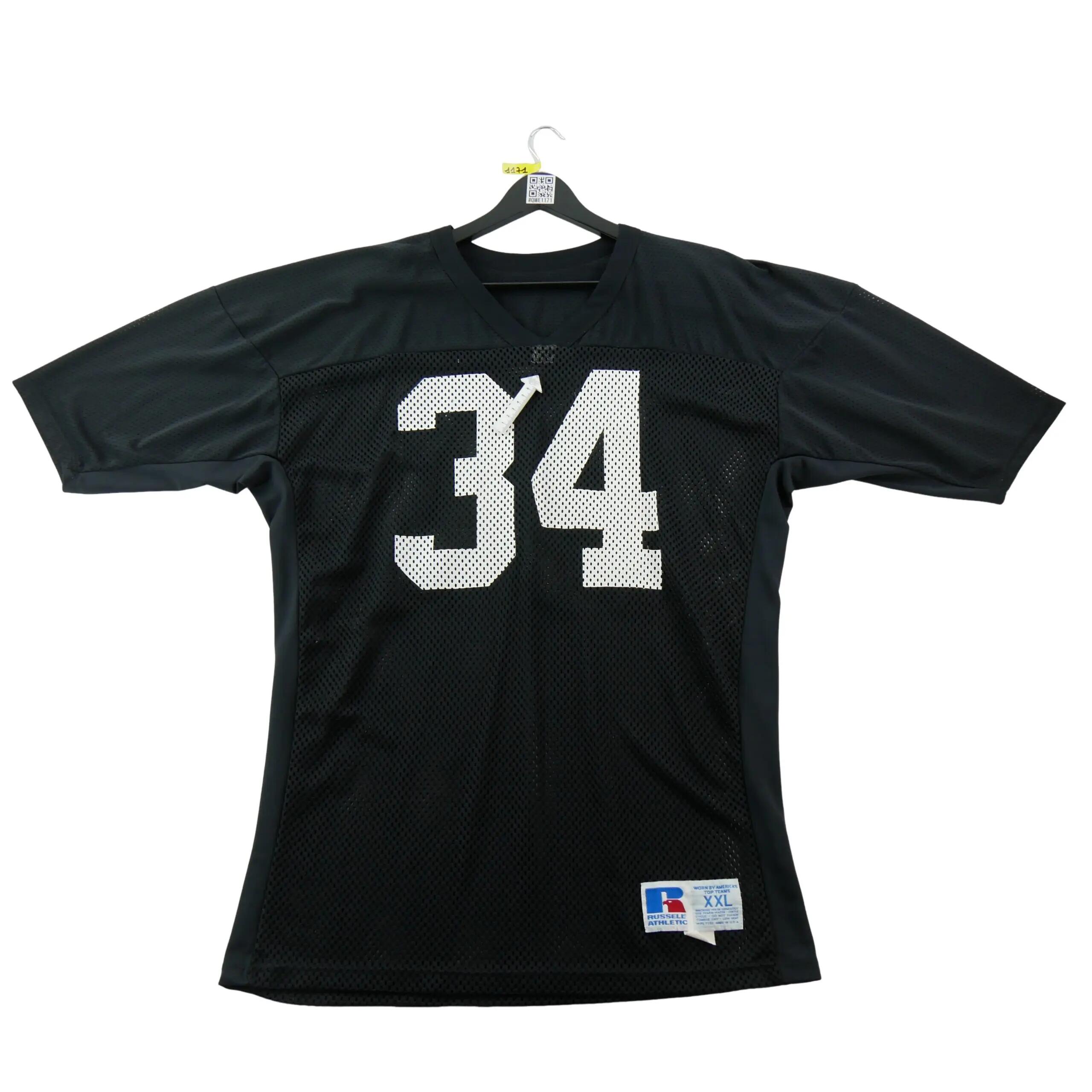 Segunda vida - Camisola Masculina NFL Los Angeles Raiders - Em bom estado 5/7