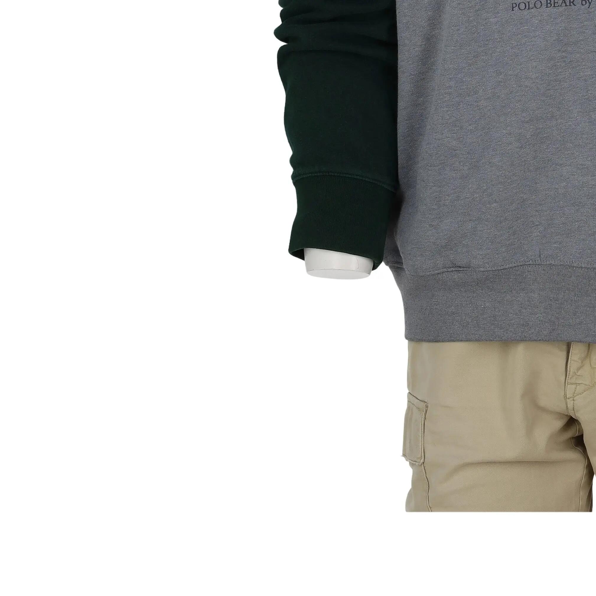 Tweedehands - Heren Hoodie Polo Bear Grijs - Als nieuw 7/15
