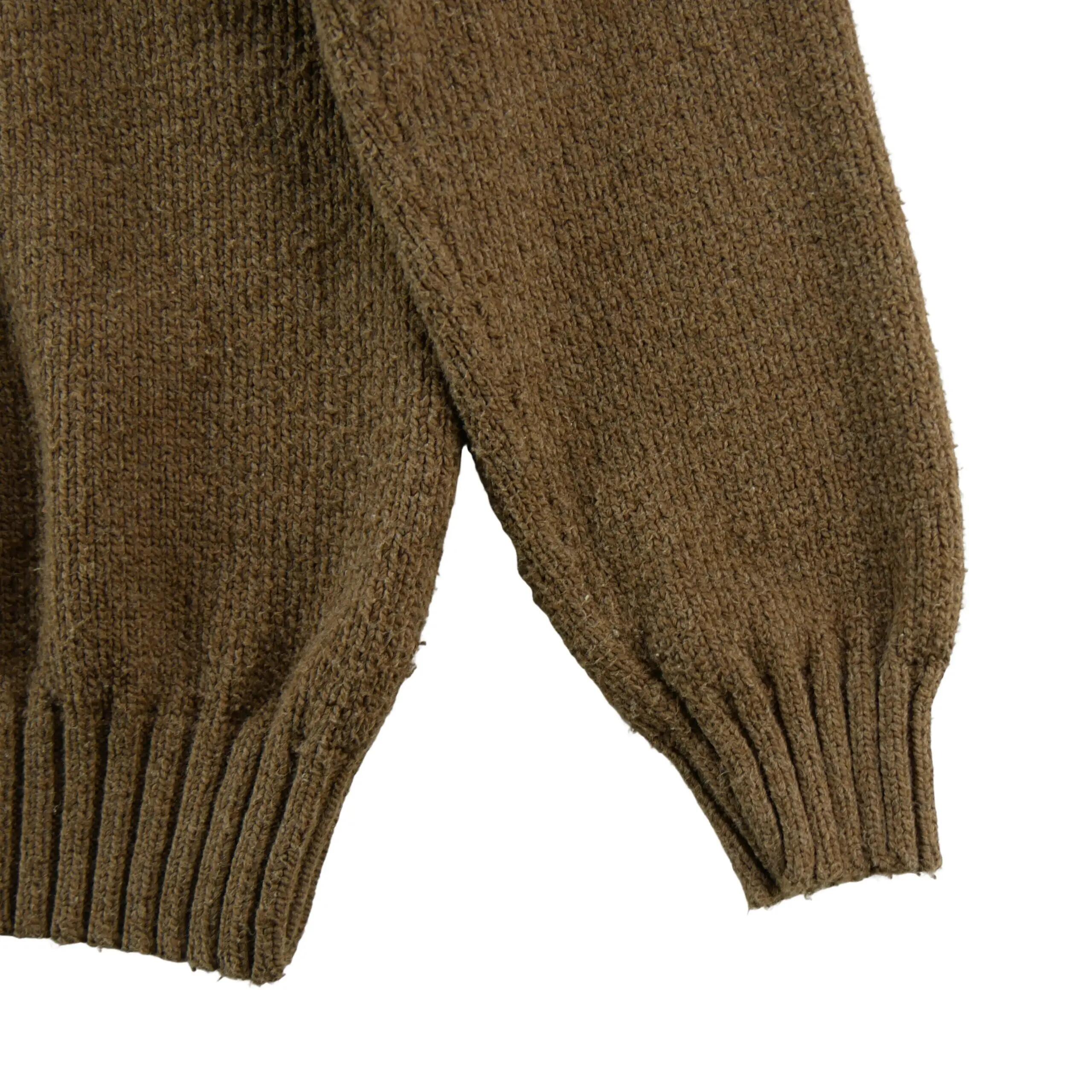 Tweedehands - Dames trui bruine gebreide stof bruin - Zeer goede staat 4/5