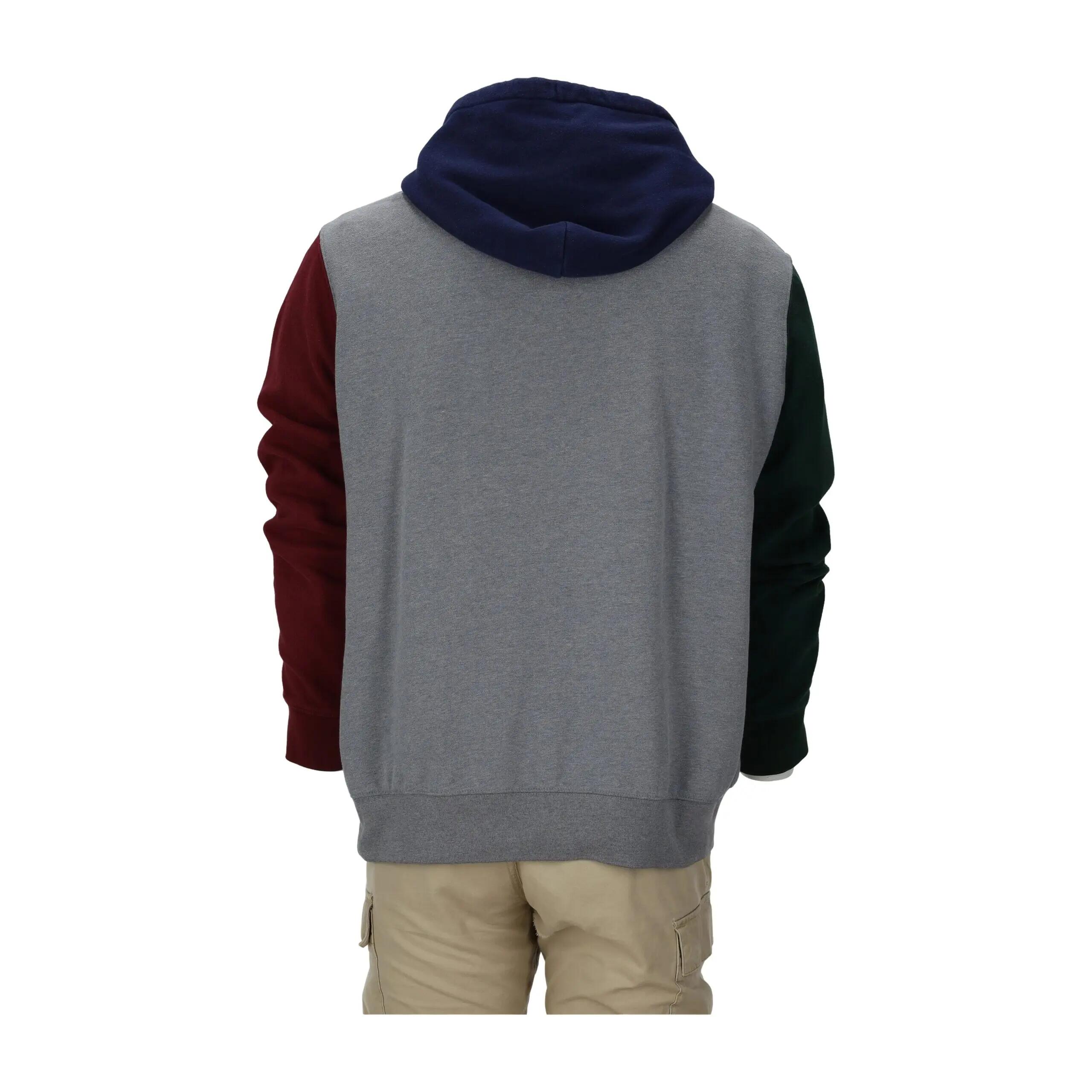 Tweedehands - Heren Hoodie Polo Bear Grijs - Als nieuw 2/15