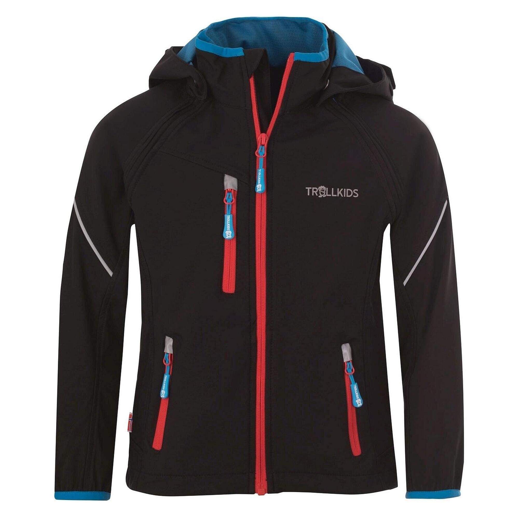 Giacca softshell da bambino Rondane Nero