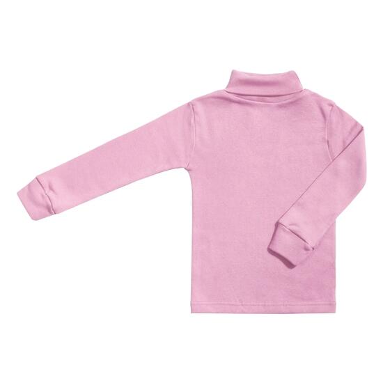 T-Shirt Thermique Manches Longues Enfant BABIDU Punt Nou Rose Poudré