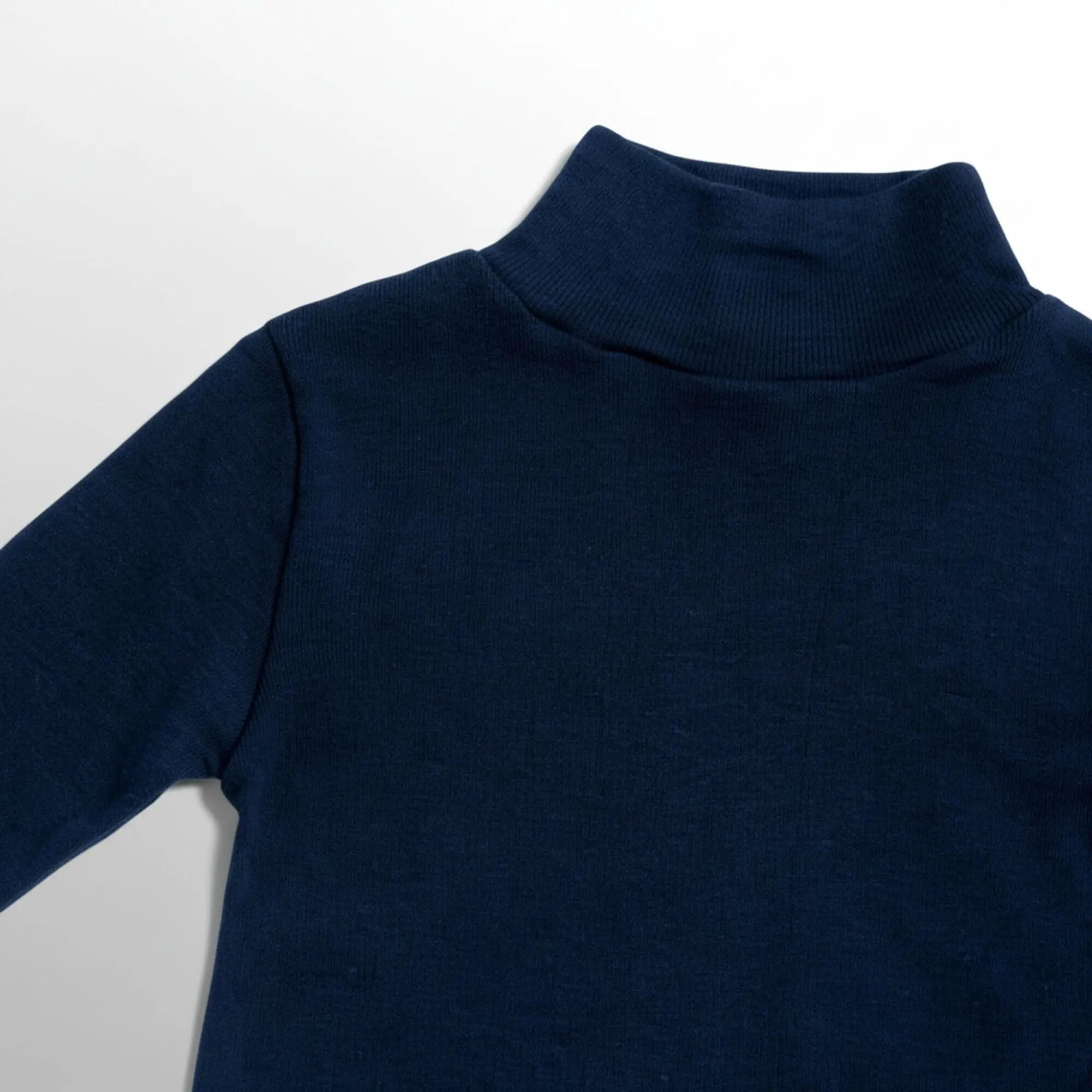 T-Shirt Térmica Manga Comprida Criança BABIDU Punt Nou Azul Marinho 5/7