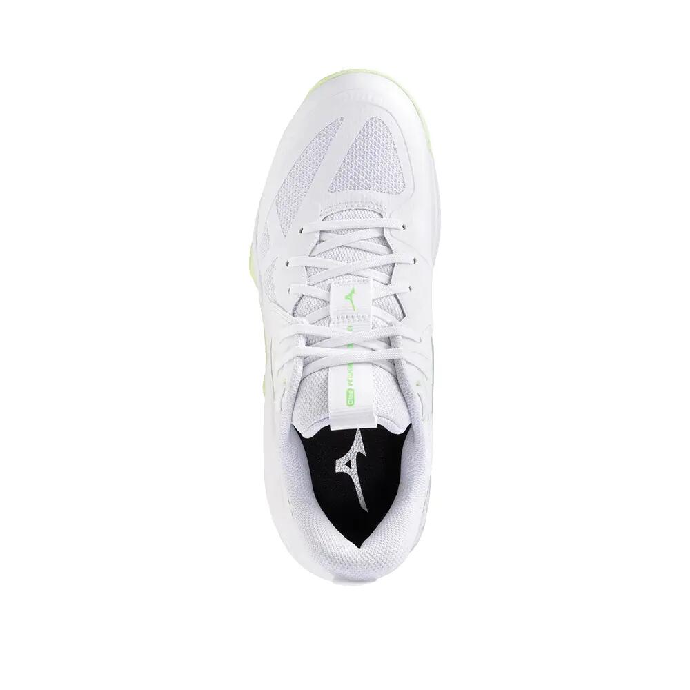 Scarpe Mizuno Wave Momentum Pro Bianco/Verde chiaro 6/6