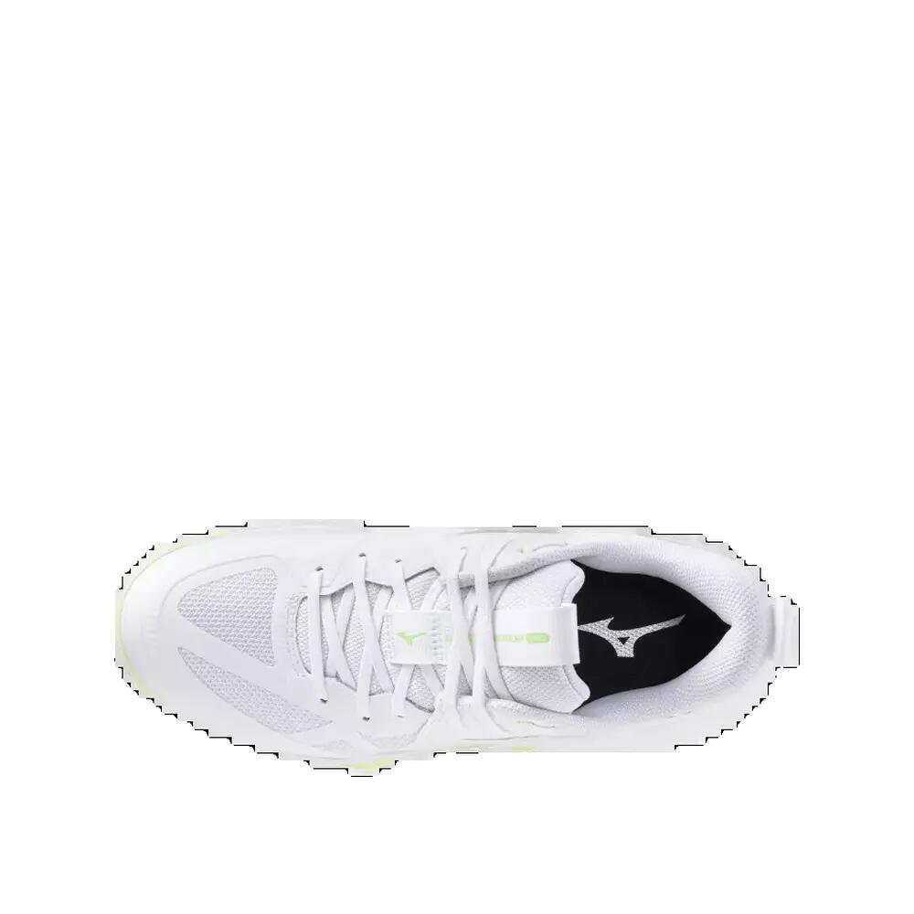Scarpe Mizuno Wave Momentum Pro Bianco/Verde chiaro 4/6