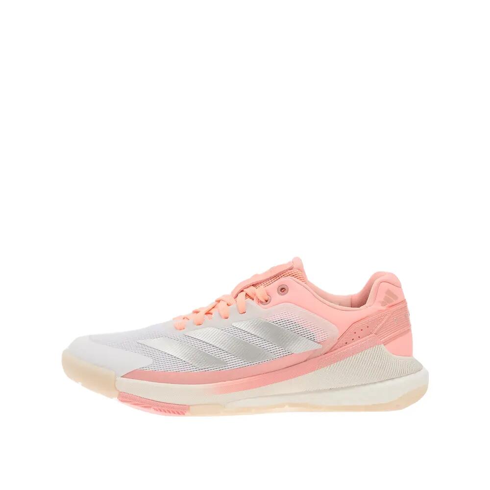 Chaussures de padel Adidas Crazyquick Boost Blanc/Rose 6/8
