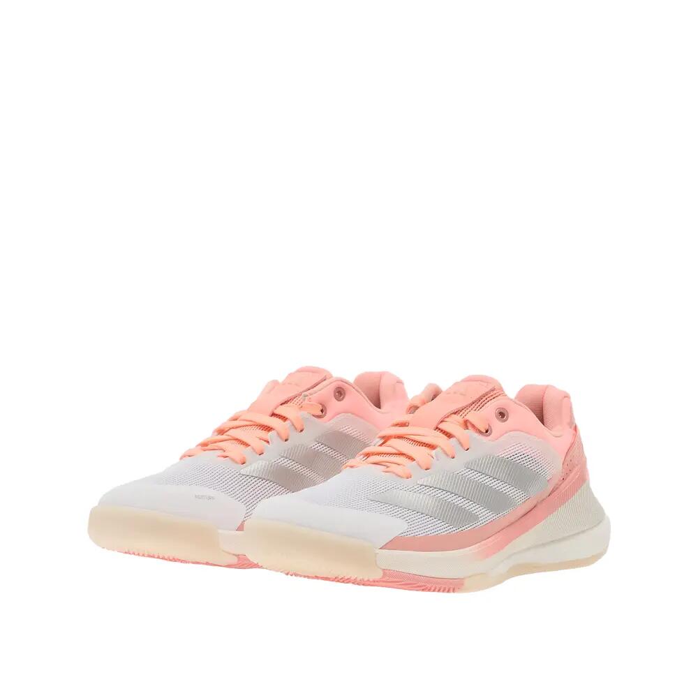 Chaussures de padel Adidas Crazyquick Boost Blanc/Rose 5/8