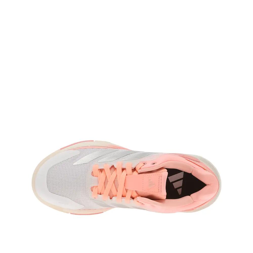 Chaussures de padel Adidas Crazyquick Boost Blanc/Rose 3/8