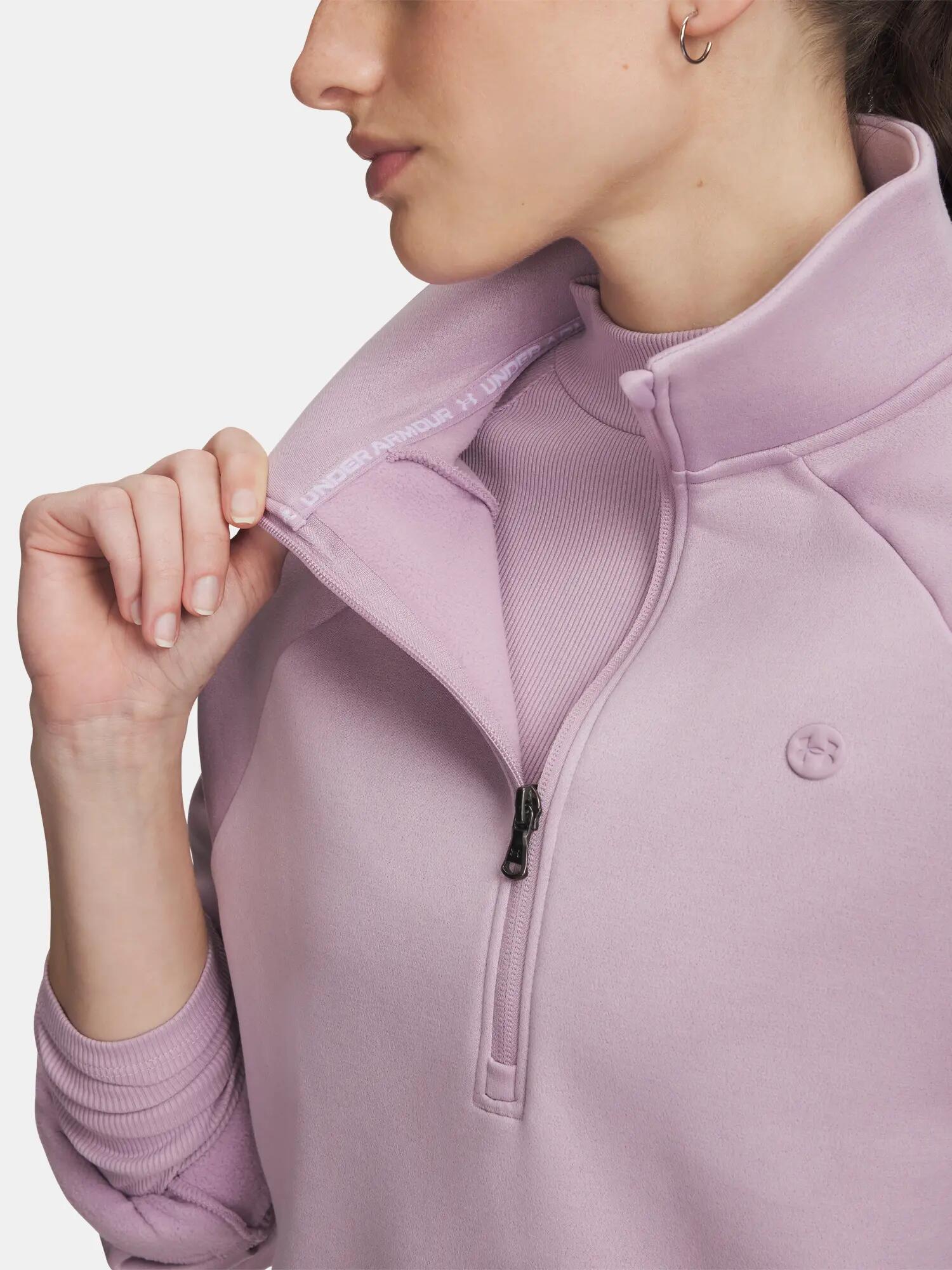 Női pulóver Under Armour Sport Terry FZ 3/3