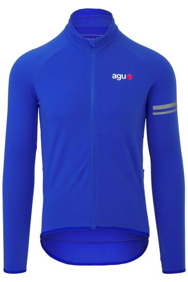 Herren Radtrikot langarm Essential Modica mit angerauter Innenseite