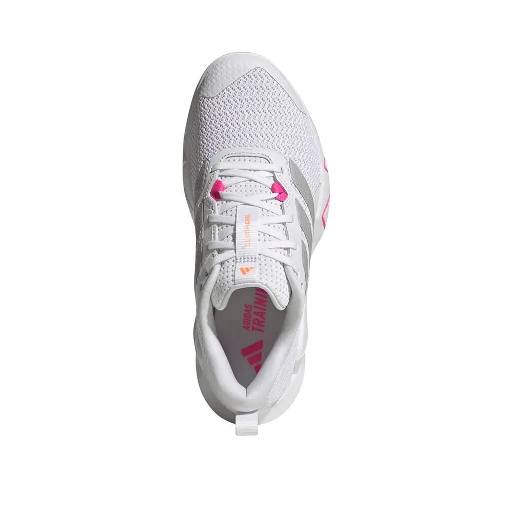 Scarpe da allenamento adidas Rapidmove Go Bianco/Argento/Rosa 3/6