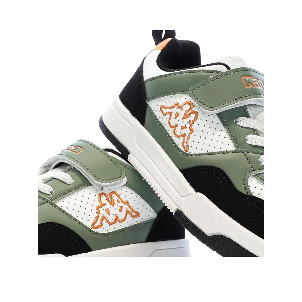 Baskets enfant Manis Ev blanc, vert, orange 8/8