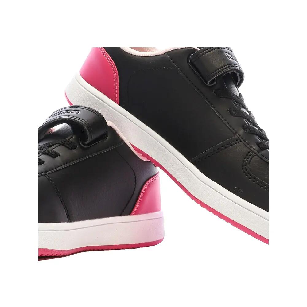 Baskets Noires/Roses Fille Kappa Malone 8/8