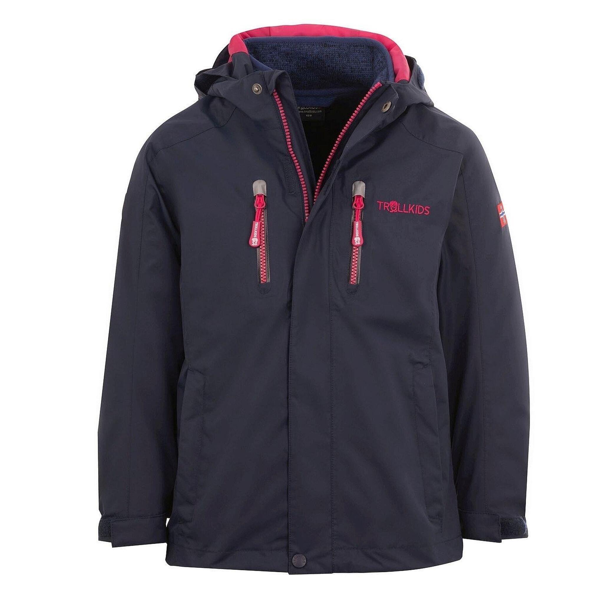 Veste Softshell Enfant Little Rider SUE - Taille 5-6 Ans - Bleu Marine/rose - Manches Longues, Fermeture Zip - 6