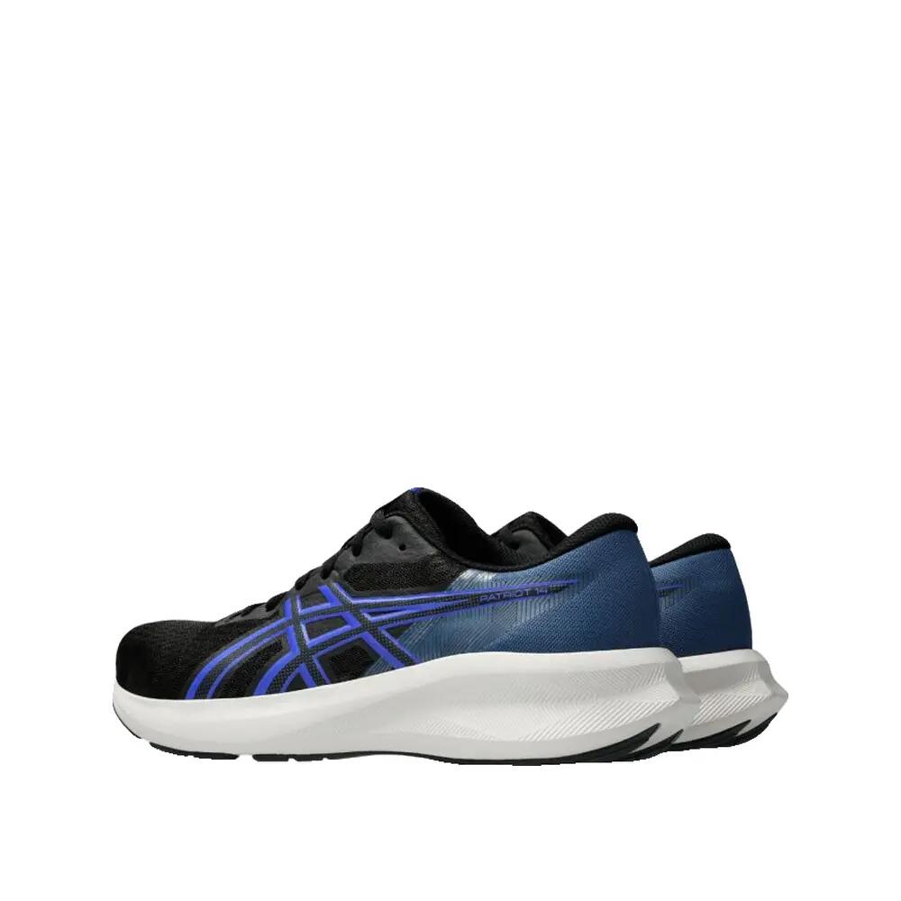 Zapatillas de running ASICS Patriot 14 Negro/Azul Neón 3/7
