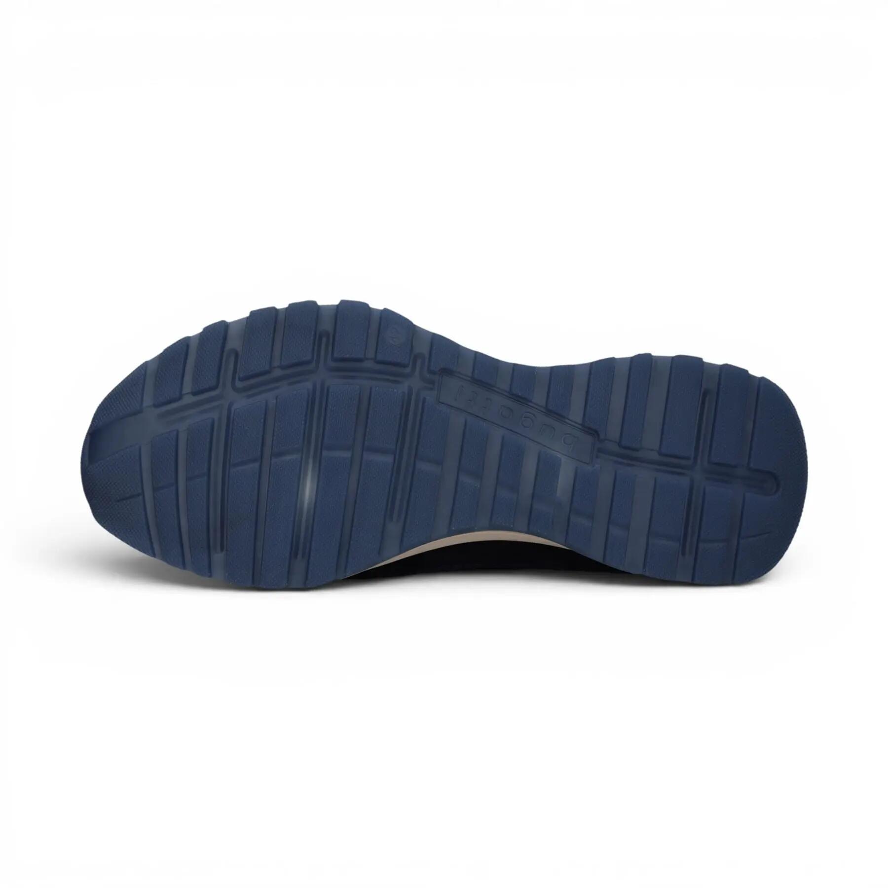 Bugatti Mens Leather Lace-Up Trainer Sneaker Shoes - Timon 8/8
