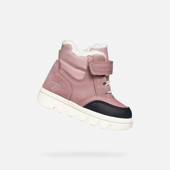 Bottines Bébé Fille WILLABOOM BABY GIRL Rose Foncé