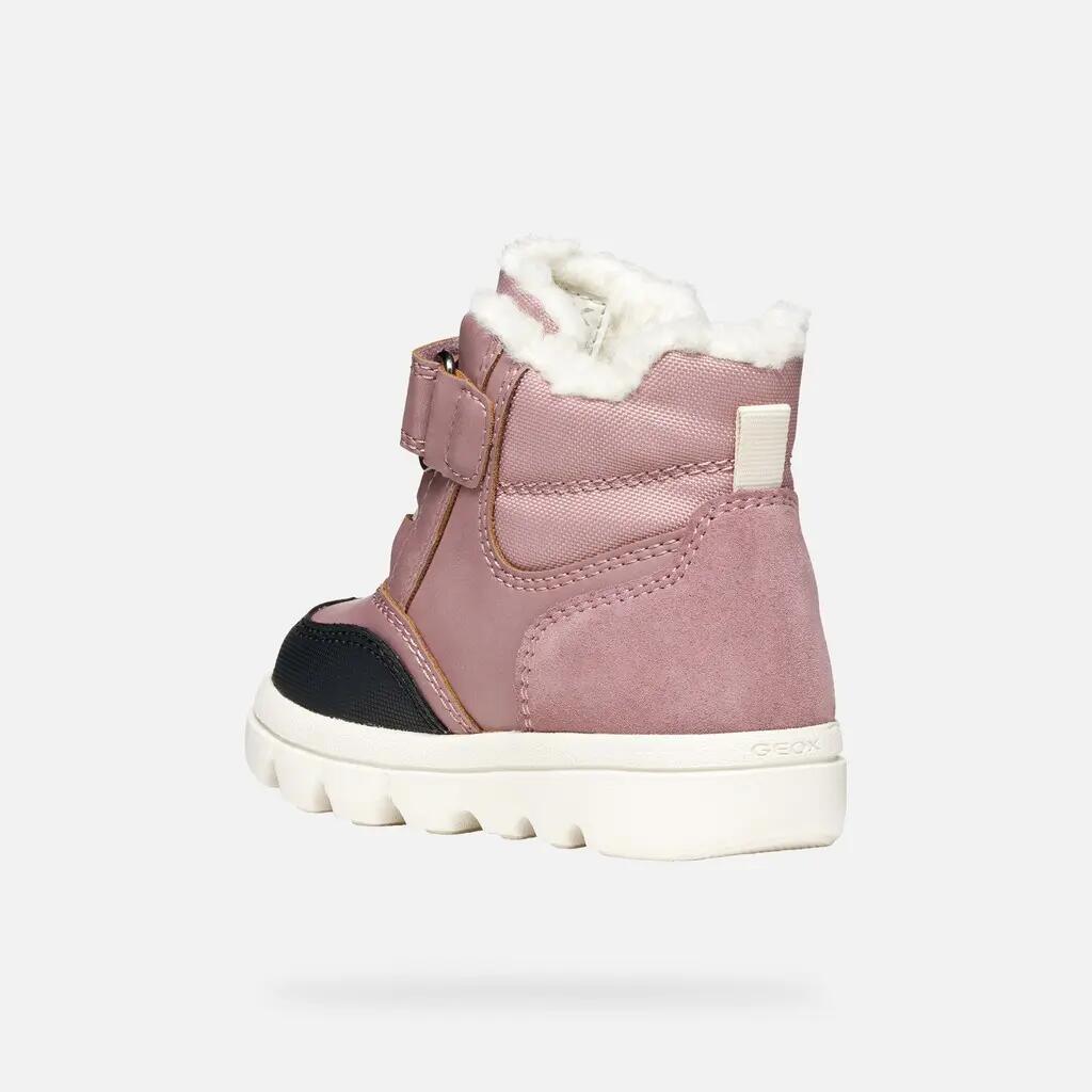 Bottines Bébé Fille WILLABOOM BABY GIRL Rose Foncé 4/7