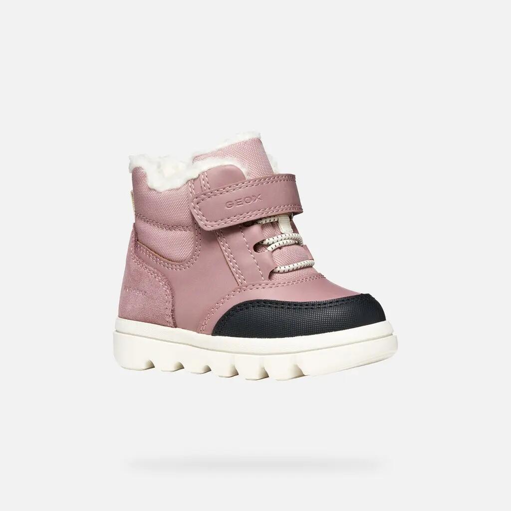 Bottines Bébé Fille WILLABOOM BABY GIRL Rose Foncé 3/7