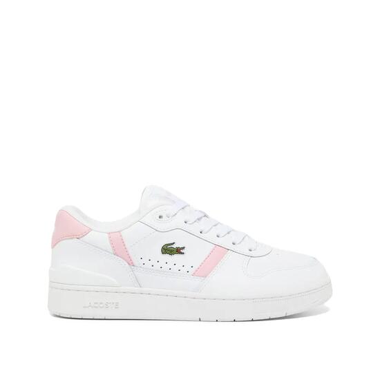 Zapatos Lacoste T-Clip Blanco/Rosa