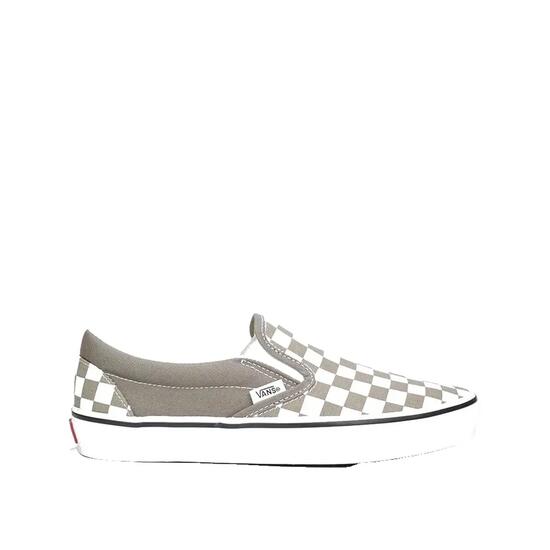 Zapatillas Vans Slip-On a cuadros Marrón/Blanco