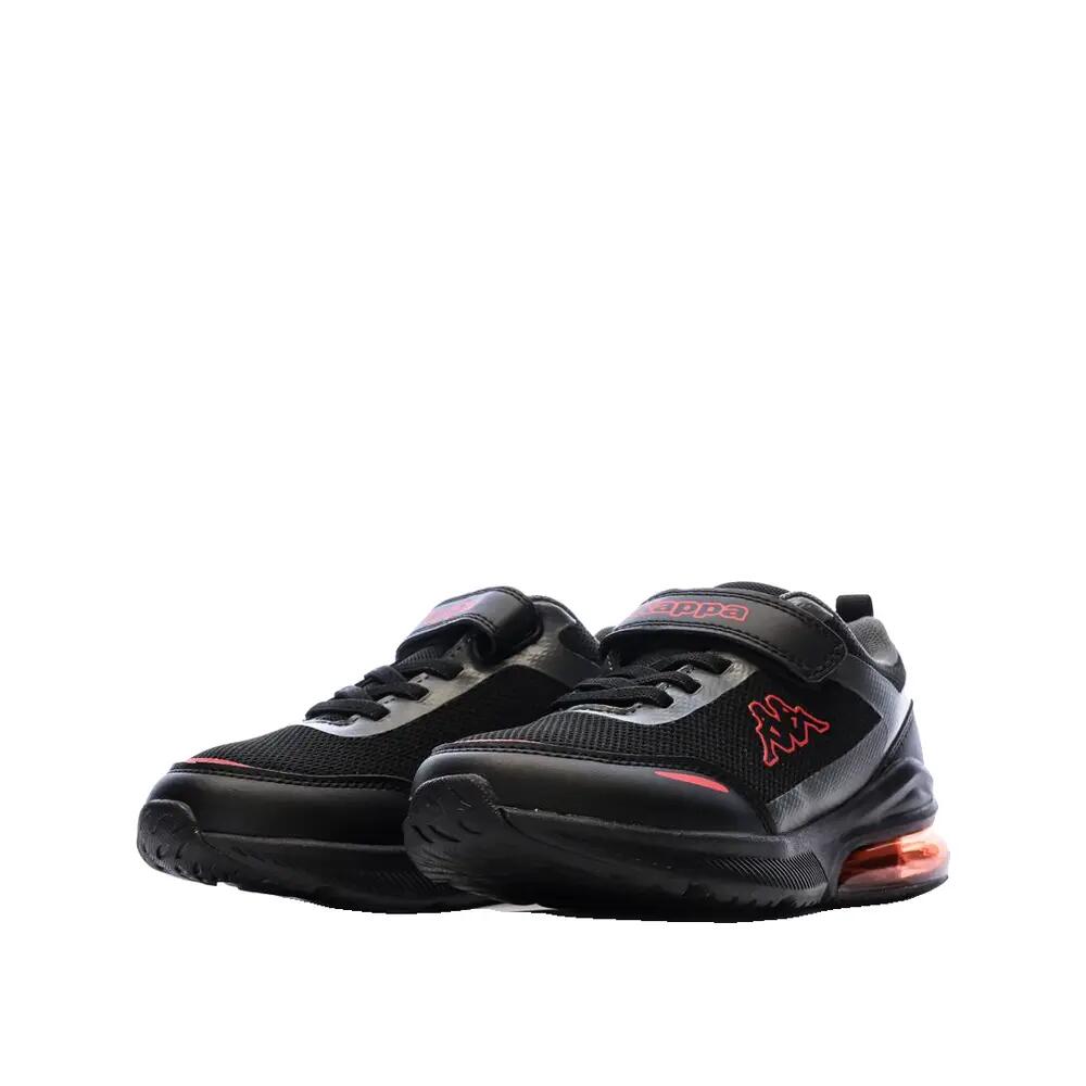 Kappa Pylos123 Jungen Schwarz/Rote Schuhe 8/9
