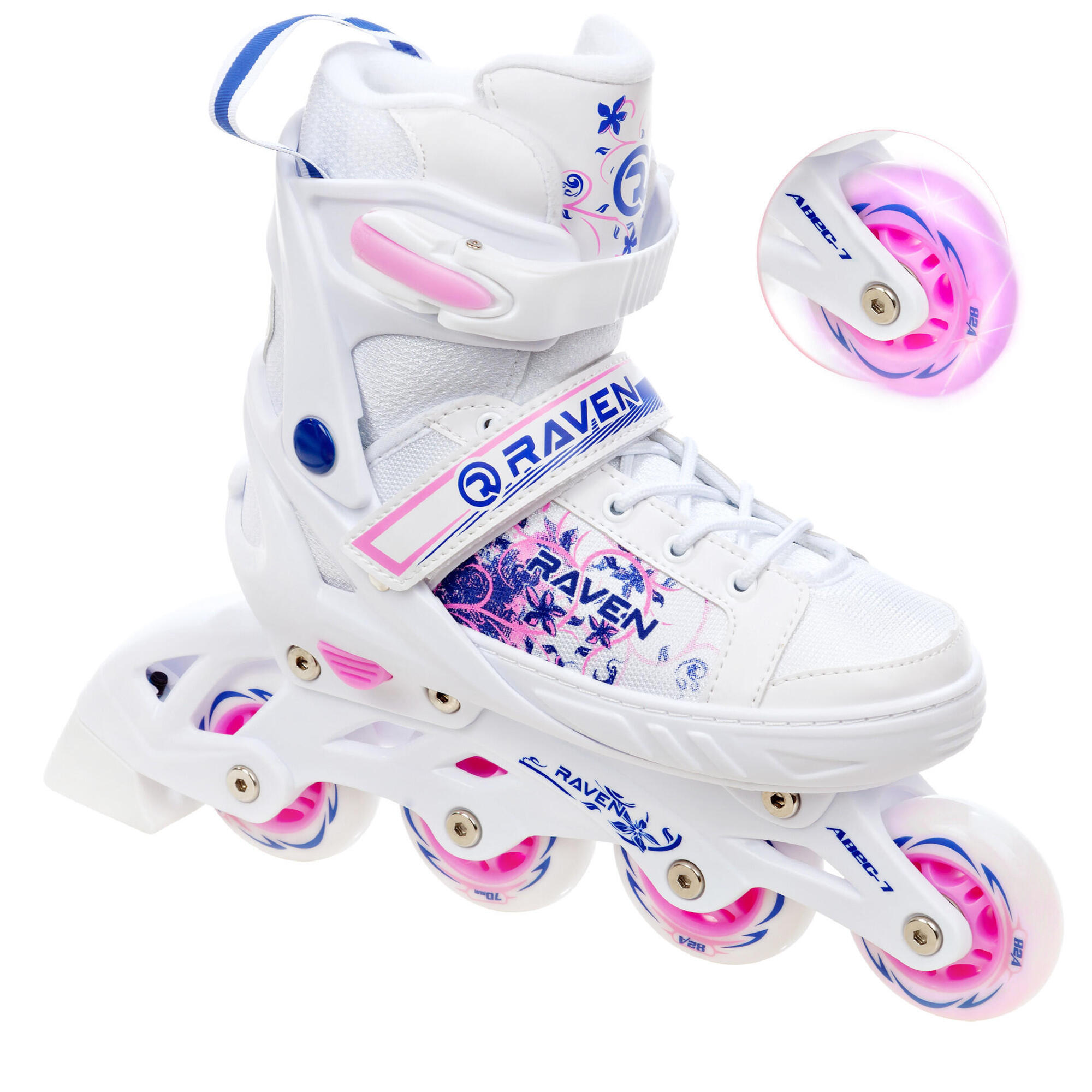 RAVEN Kolečkové brusle Raven Meia, svítící kolečka