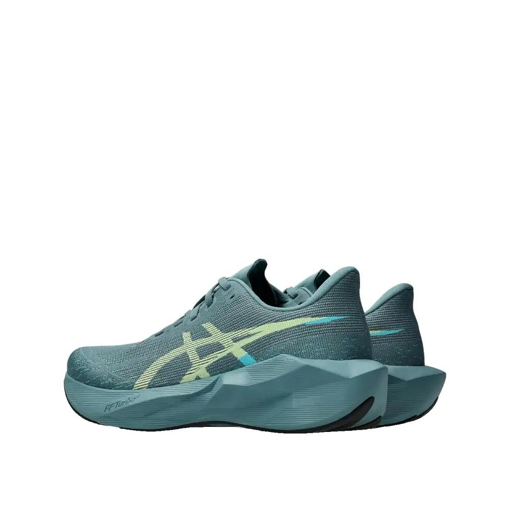 Laufschuhe ASICS Novablast 6 Foggy Teal/Illuminate Yellow 4/8