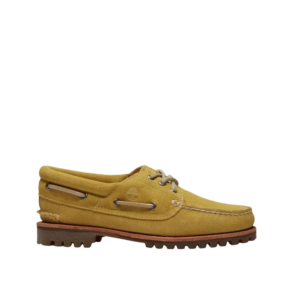 Timberland Classic Boat Schoenen Geel Suède 4/4