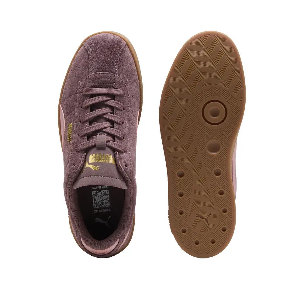 PUMA Club II Suede Shoes Purple/Pink 5/6