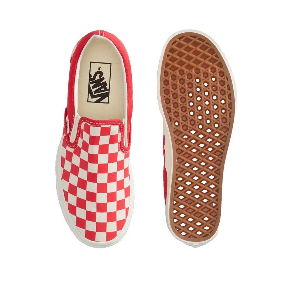 Zapatillas Vans Classic Slip-On Rojo 3/4
