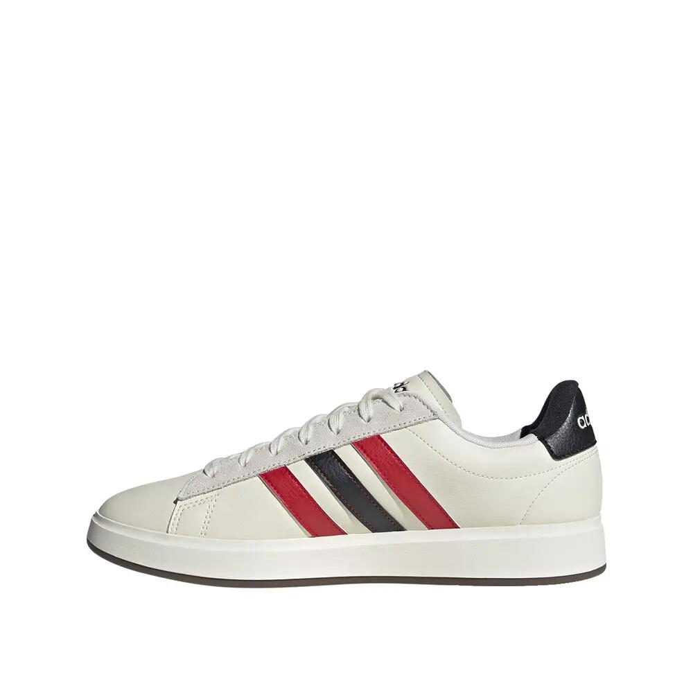 adidas Grand Court 2.0 Shoes White/Beige/Black 3/6