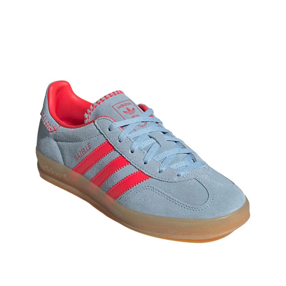 Scarpe adidas Gazelle Indoor Suède Blu/Rosso 3/6