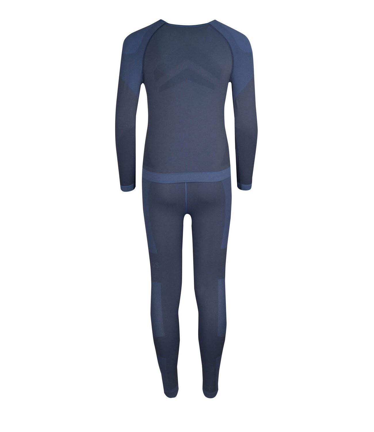 Ensemble de sous-vêtements multifonctions pour enfants Hemsedal bleu marine 2/3