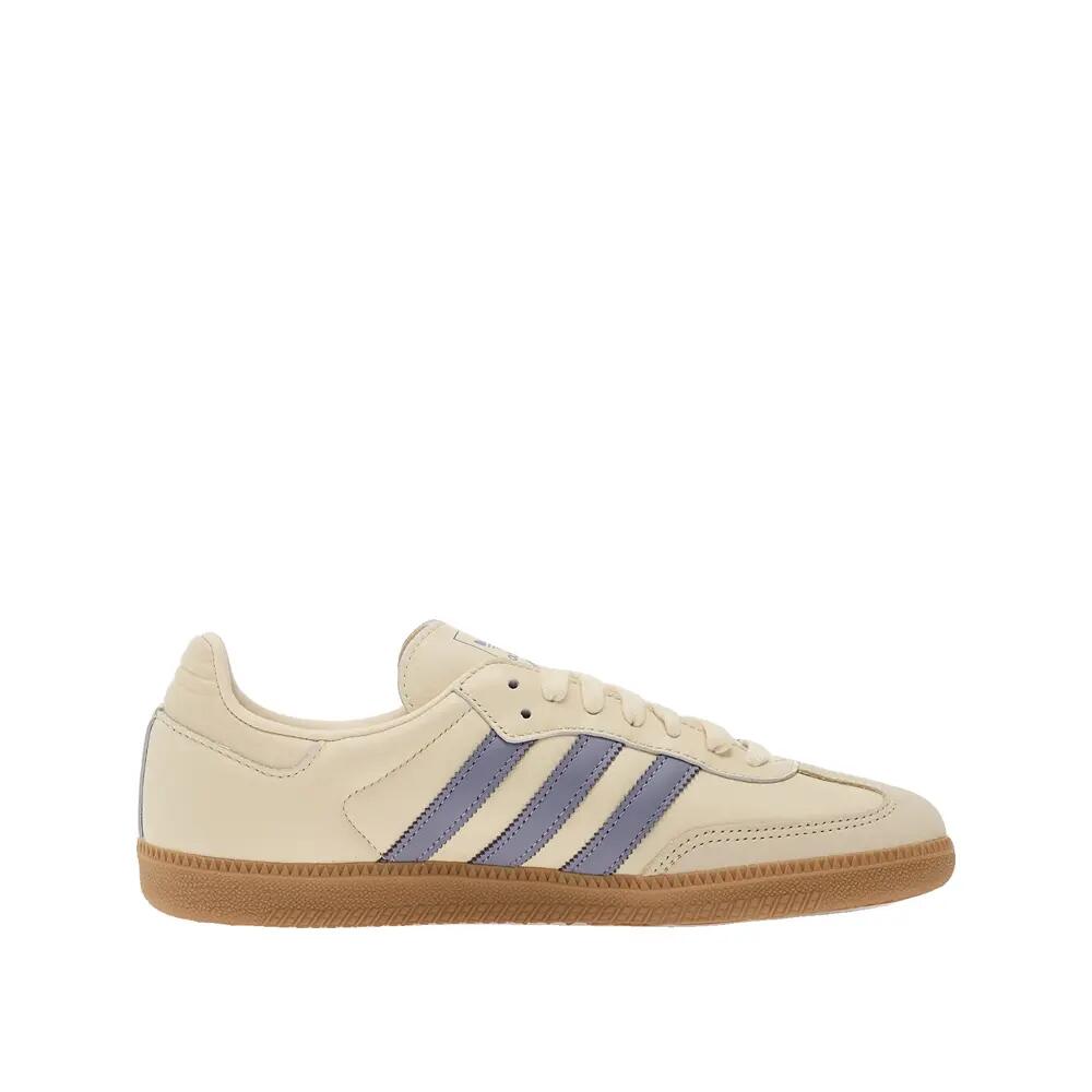 Zapatillas Adidas Samba OG Blancas/Plateadas Violeta 3/6