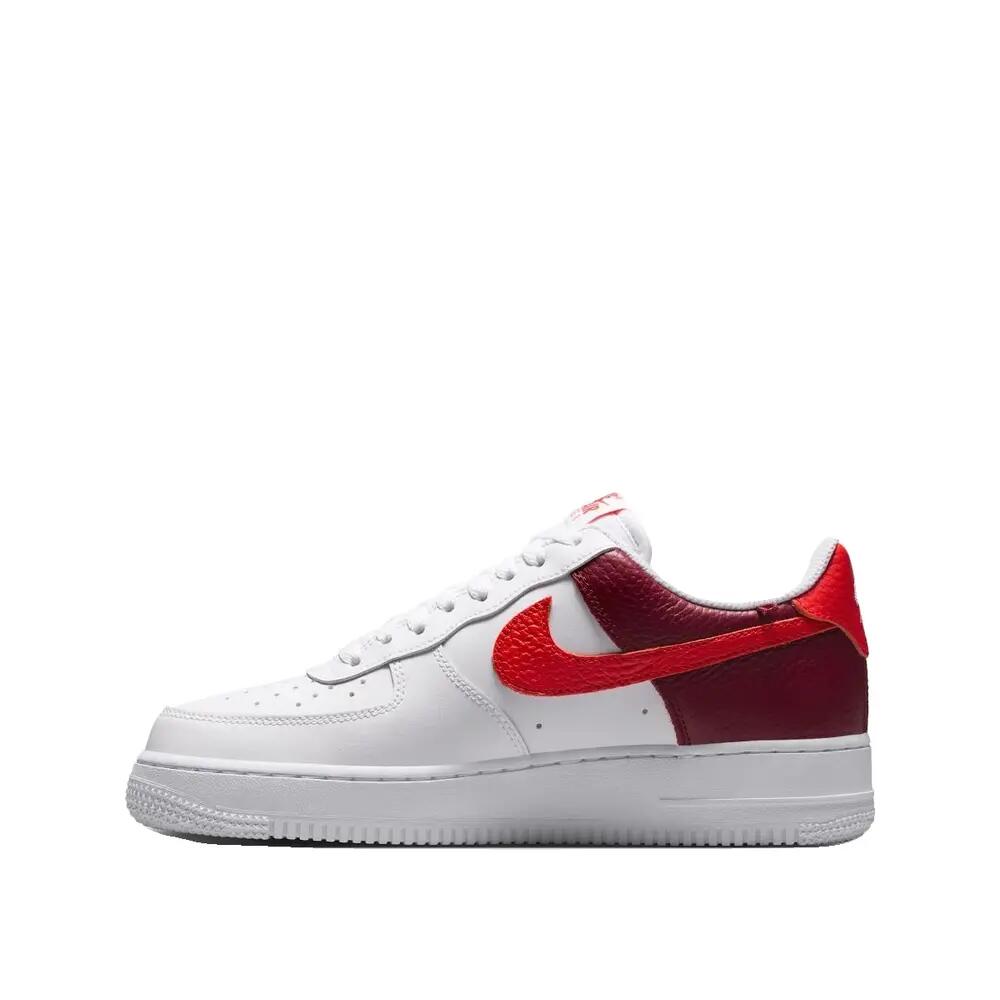 Zapatos Nike Air Force 1 Low Jewel Blanco/Borgoña/Coral 2/6