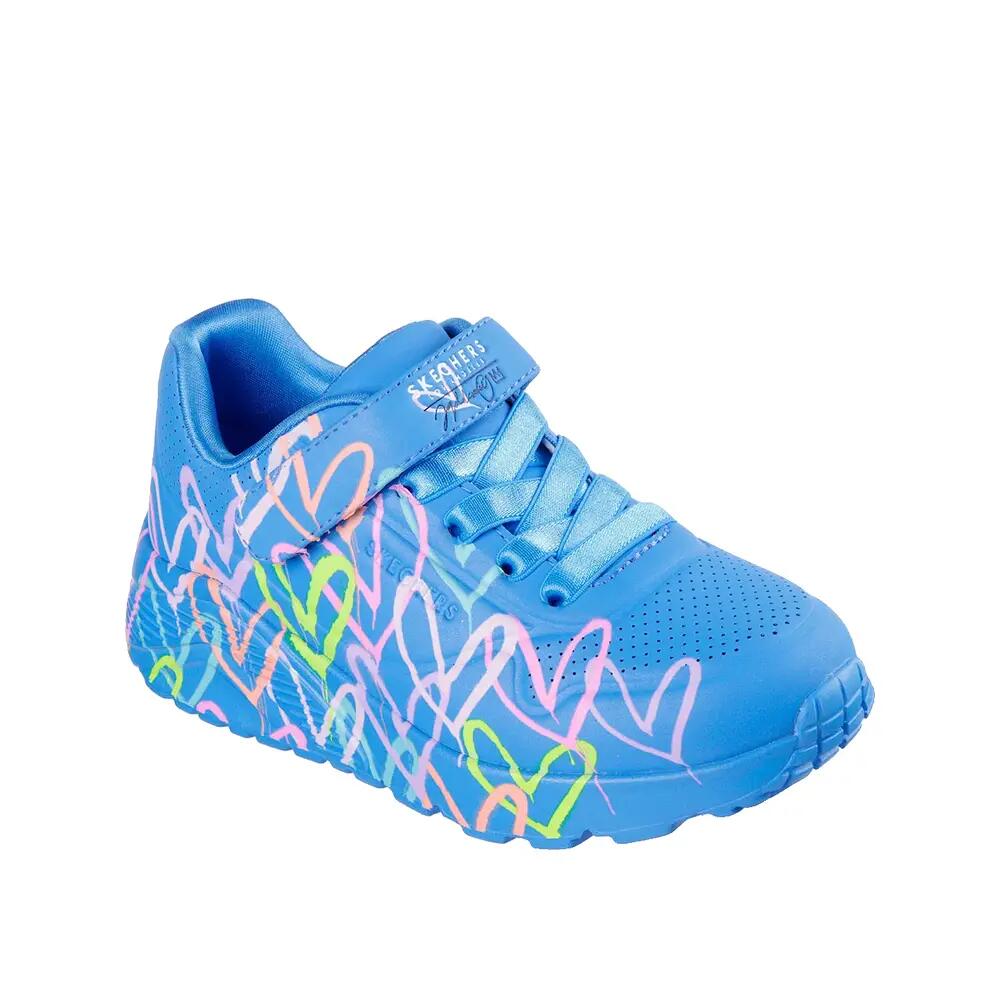 Sapatos Skechers Uno Lite Love Levitate Azuis 2/5