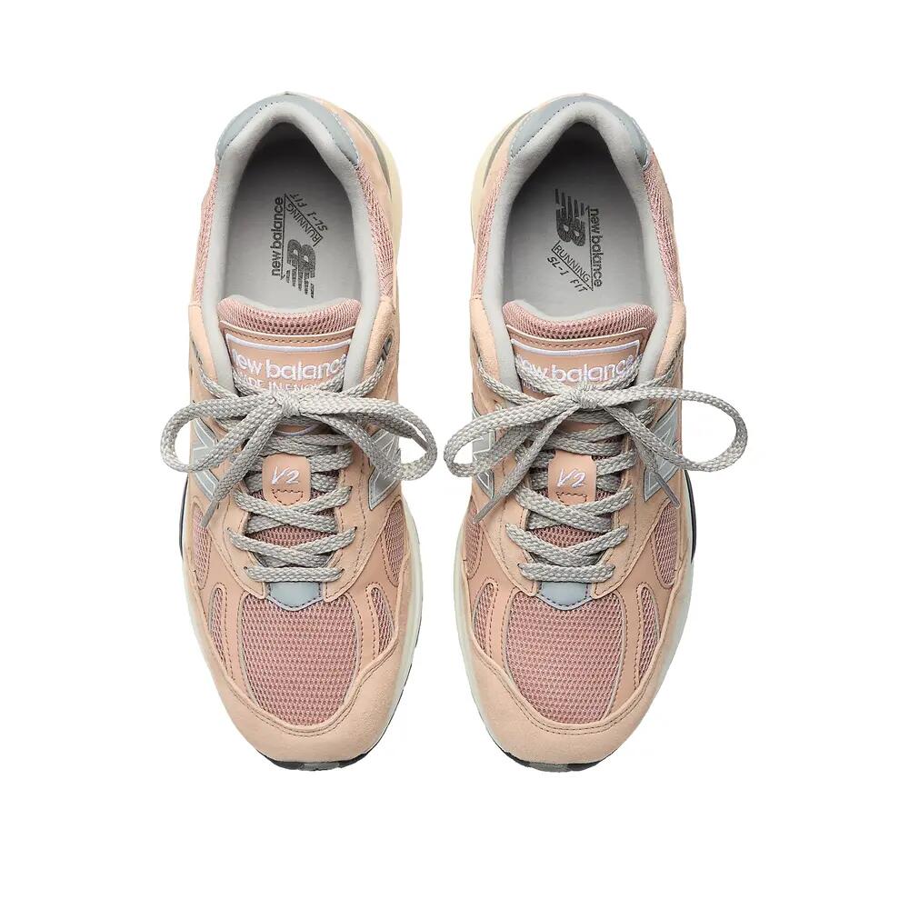 Zapatos New Balance 991 Rosa 2/6