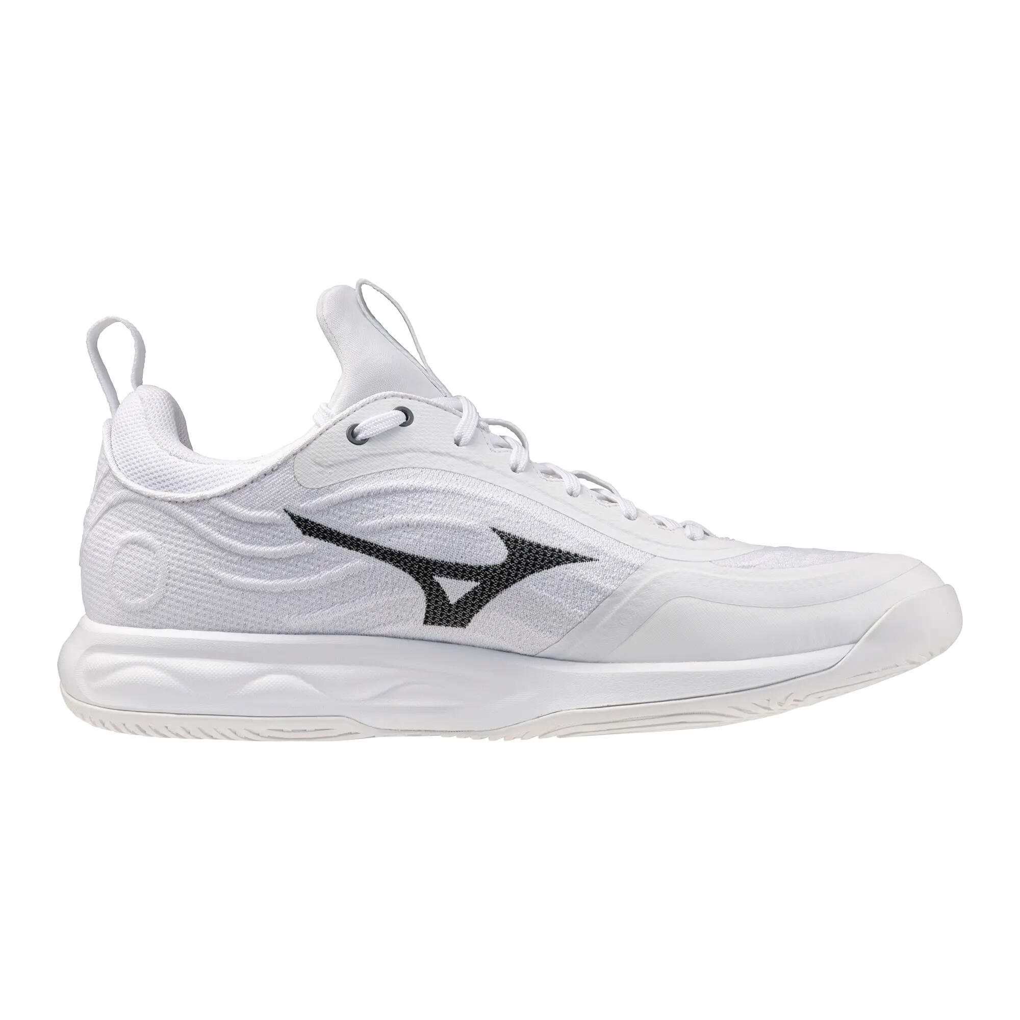 Chaussures de sport Mizuno Wave Luminous Elite Blanc/Noir/Gris 3/6