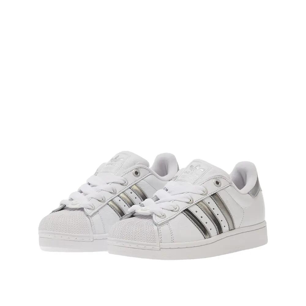 Zapatos adidas Superstar II Mujer Blanco/Metálico Plata 5/6
