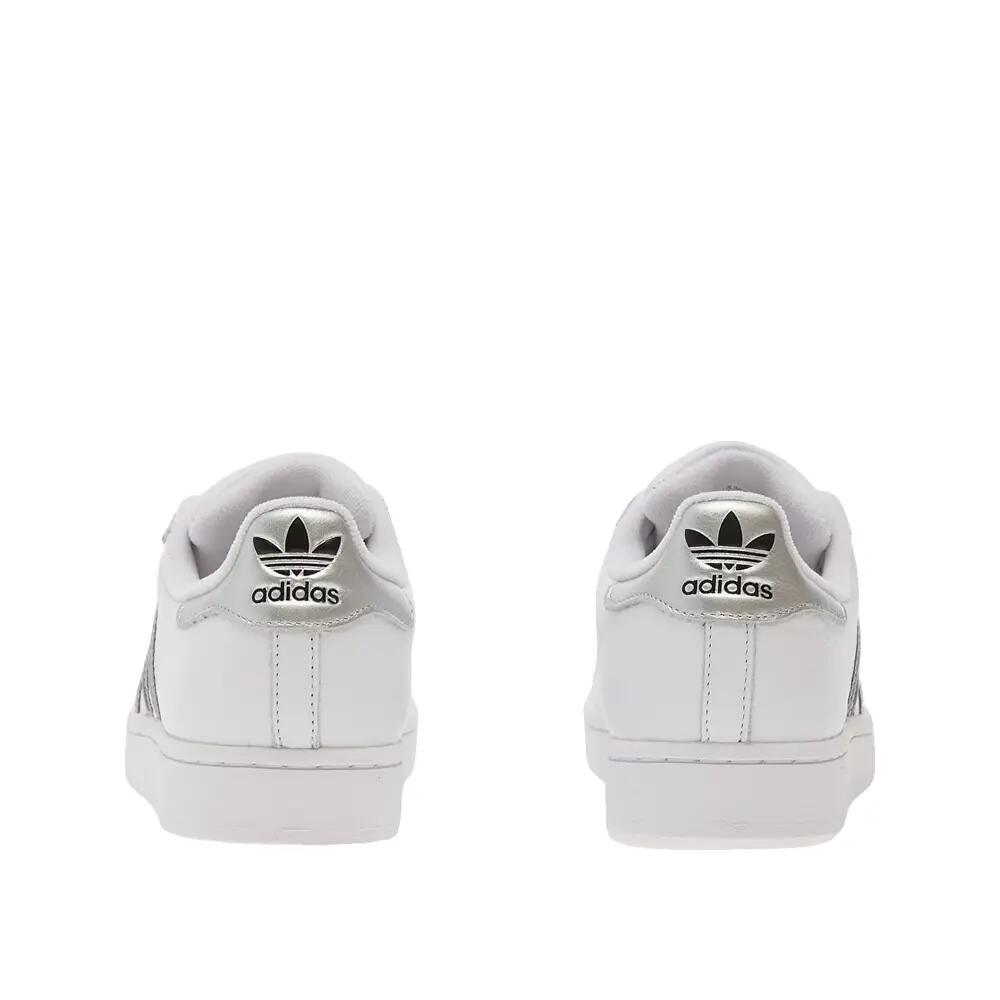 Zapatos adidas Superstar II Mujer Blanco/Metálico Plata 4/6