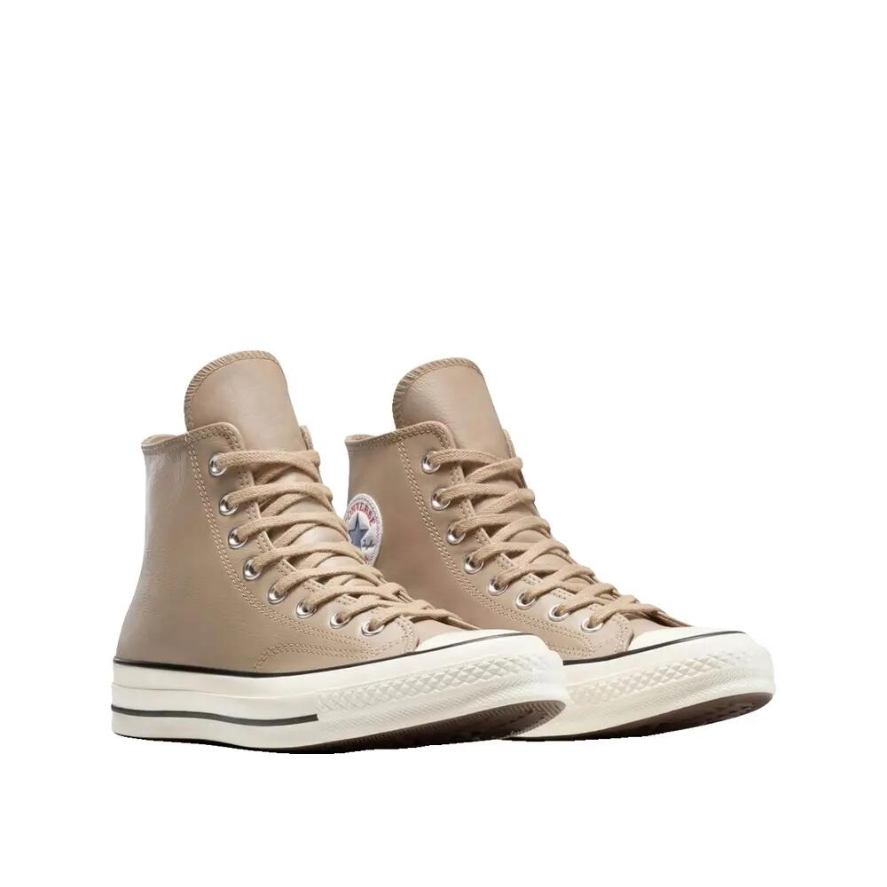 Scarpe Converse Chuck 70 Cuir Marron 4/8